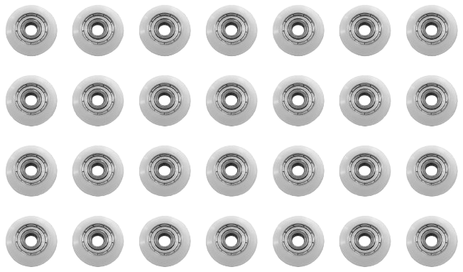KS-S16Pro/S19/S22 Pro; Нейлоновий підшипниковий ролик 22х5х7