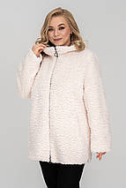 Розкішна зимова шуба з еко-хутра Нора р-ри 50-56, фото 3