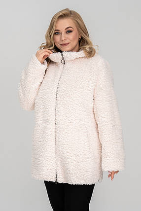 Розкішна зимова шуба з еко-хутра Нора р-ри 50-56, фото 1