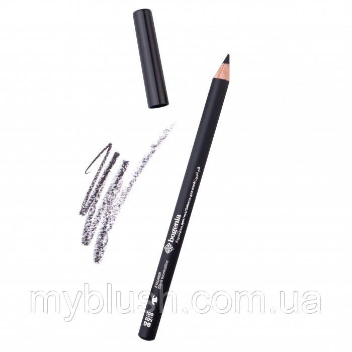 Олівець для очей Bogenia BG502 №001 Black Tourmaline, фото 1