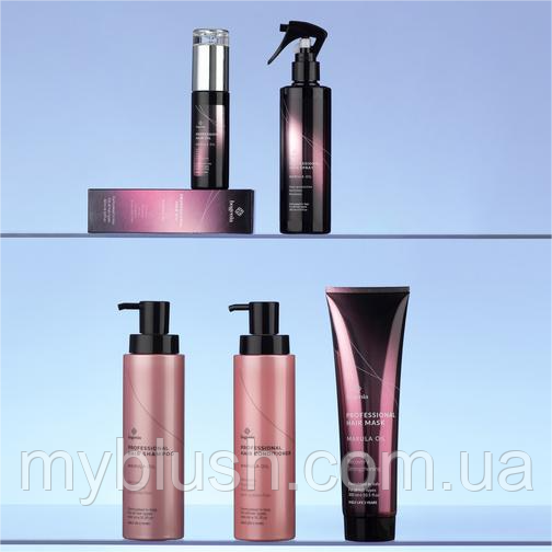 Набор для волосся з олією MARULA Bogenia BG403 №001+ подарунок, фото 1