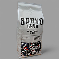 Кава Bravo Kava арабіка в зернах El Salvador SHG EP 1000г