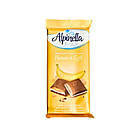 Шоколад Молочний Alpinella Banan & Toffi Альпінелла з Бананом та Тоффі 100 г Польща, фото 2