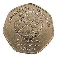Сан-Томе і Принсіпі 2000 добр, 1997