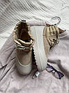 Чоловічі черевики бежеві зимові UGG Classic Mini Lace-Up Weather Dune (22678), фото 4