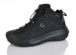 Зимові чоловічі кросівки чорного кольору