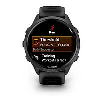 Смарт-годинник Garmin Forerunner 570 47mm Slate Gray with Black/Translucent Black Silicone with Slate Buckle (010-02971-40)