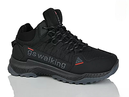 Чоловічі кросівки  чорного кольору на зиму