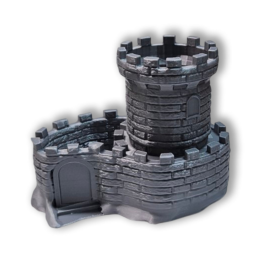 Кашпо для кактусів і сукулентів "Міні замок" (без кактуса) Україна