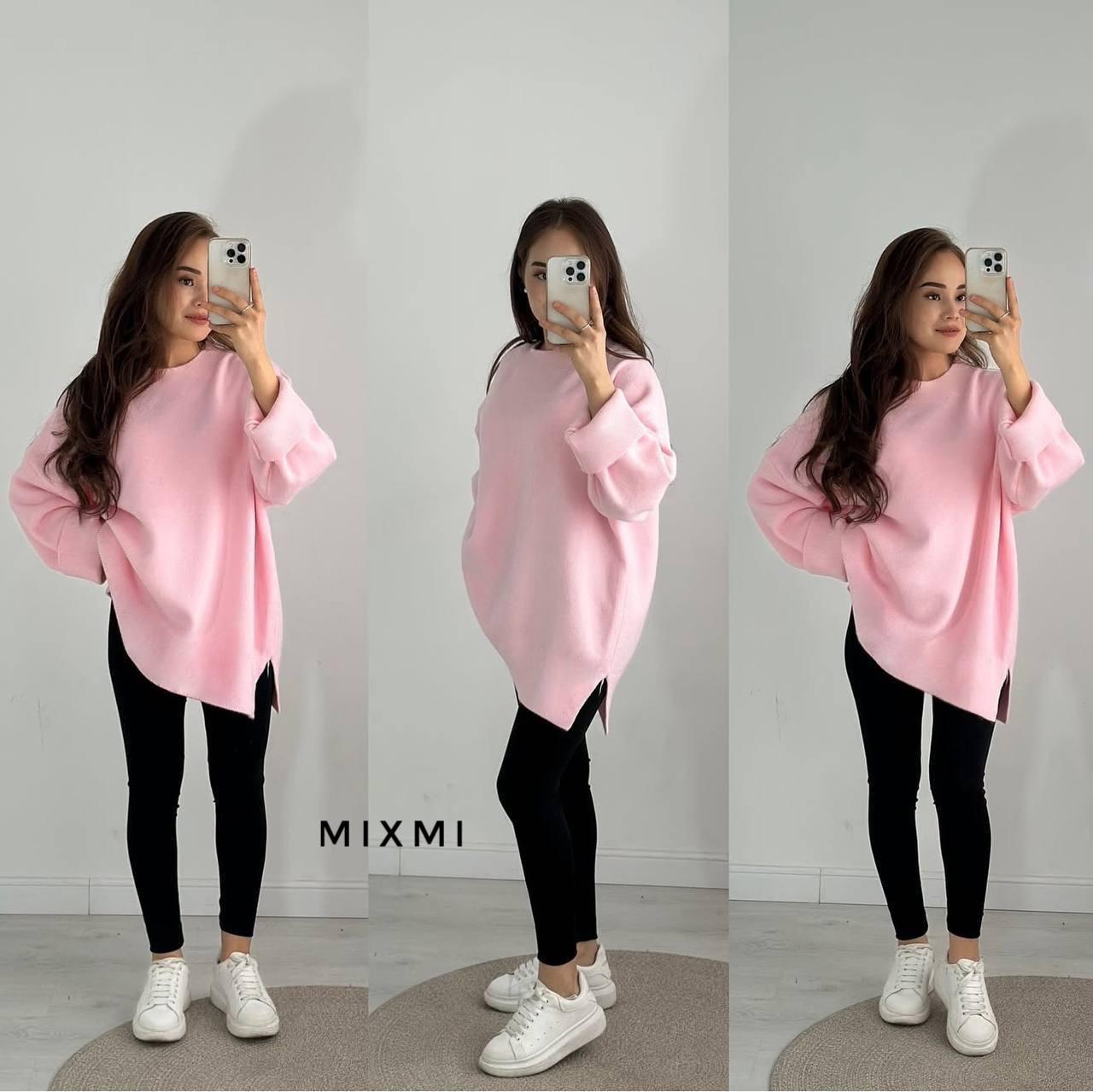 Комплект з двосторонньої ангори та лосін на флісі Модель: 863/864-7255, фото 1