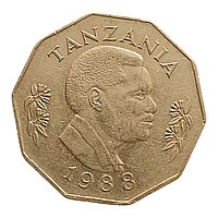 Танзанія 5 шилінгiв, 1988