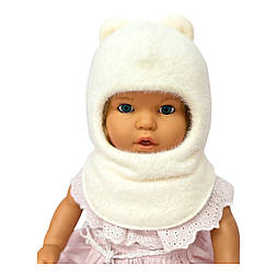 Оптом дитячі в'язані шапки шолом 46, 48, 50, 52, 54 розмір теплі головні убори гурт (ОШТ355)