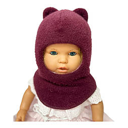 Оптом дитячі в'язані шапки шолом 46, 48, 50, 52, 54 розмір теплі головні убори гурт8