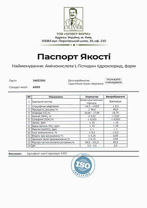 Амінокислота L-Гістидин PROFIPROT 100 г, фото 4