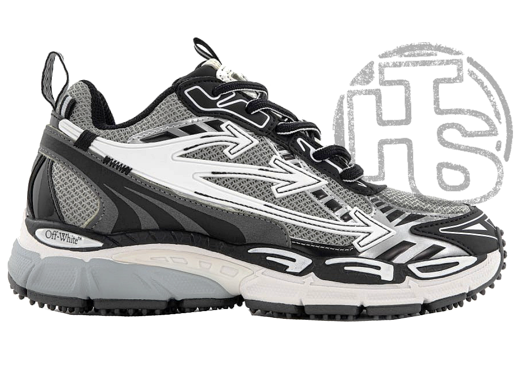 Чоловічі кросівки Off-White Be Right Back Grey Black OMIA295C99FAB0010510