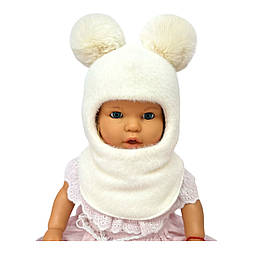 Оптом дитячі в'язані шапки шолом 46, 48, 50, 52, 54 розмір теплі головні убори гурт8