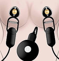 Зажимы для сосков с вибрацией GALAKUin USB 10 режимов мощные стимуляторы для груди и фетиш аксессуар для взрослых.Идеальный секс