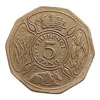 Танзанія 5 шилінгiв, 1980