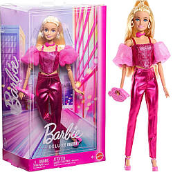 Лялька Барбі Рожева фуксія Barbie Deluxe style JFP40