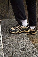 Зимові бежеві чоловічі термо-кросівки Adidas Terrex стильні черевики адідас терекс