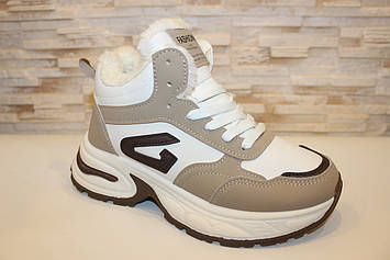 Черевики жіночі зимові бежеві С460