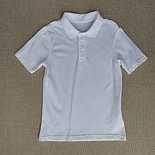 УЦІНКА!!!   Поло для хлопчика George Slim Fit біле, 7-8р (122-128см)