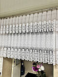 Тюль на кухню. Коротка тюль на веранду. Тюль у коридор, фото 6
