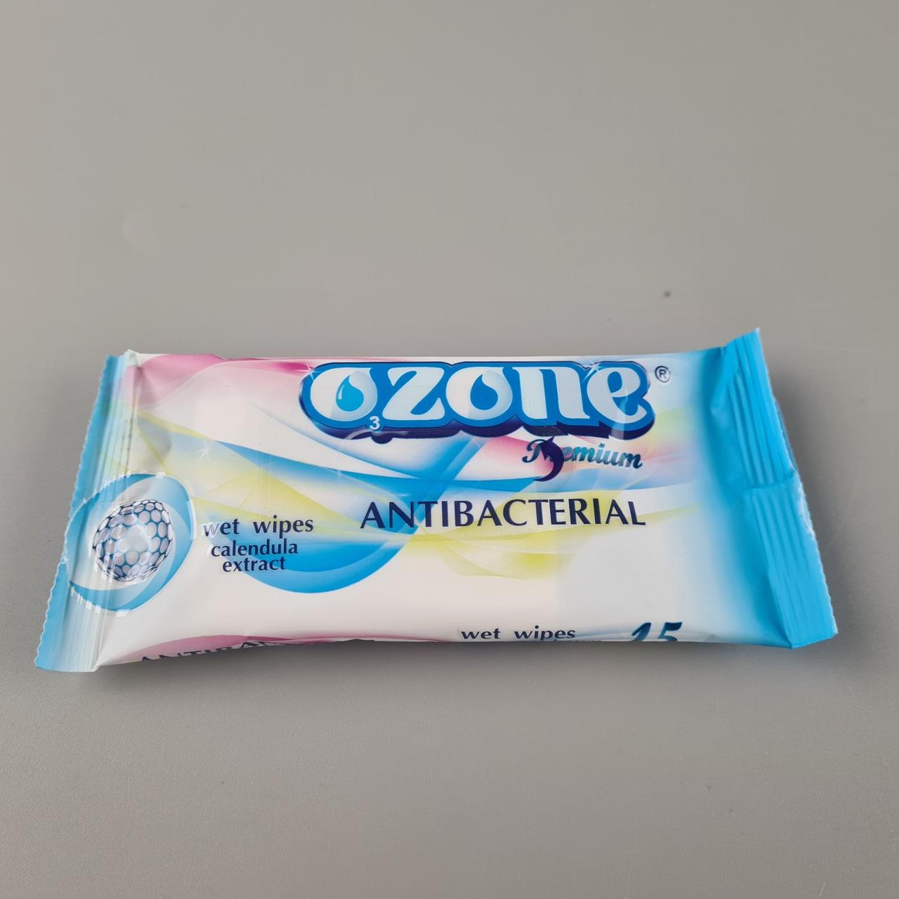 Волога серветка 15 шт "Ozon" Календула (1 пачка), фото 1