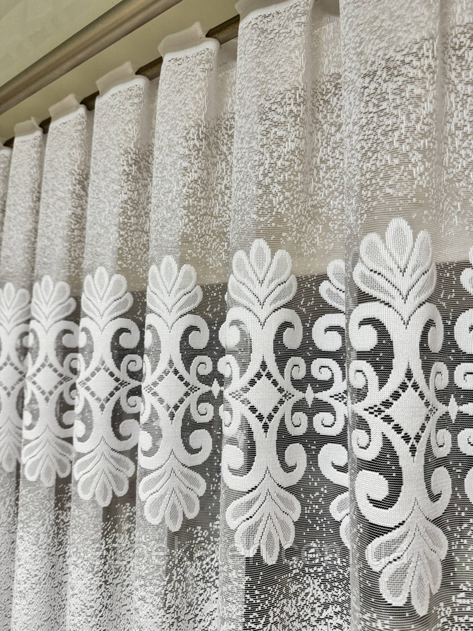 Тюль на кухню. Коротка тюль на веранду. Тюль у коридор, фото 1