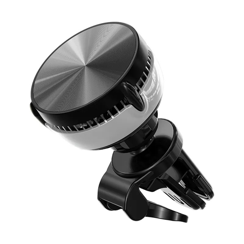 Автомобільний тримач для телефона MEMO магнітний з напівпровідниковим охолодженням і бездротовою зарядкою (GW03), фото 1