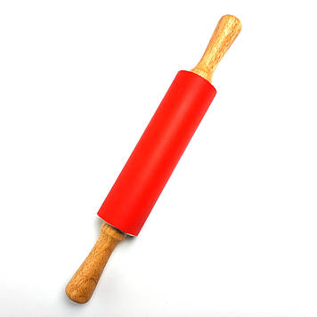 Скалка силіконова для тіста та мастики 38*6 см Kamille KM-7818