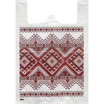 Пакет майка поліетиленовий 40х58 см 50 штук (№-10)