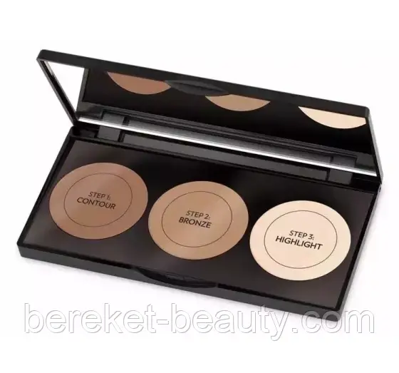Палітра для скульптурінгу Golden Rose Contour Powder Kit, фото 1