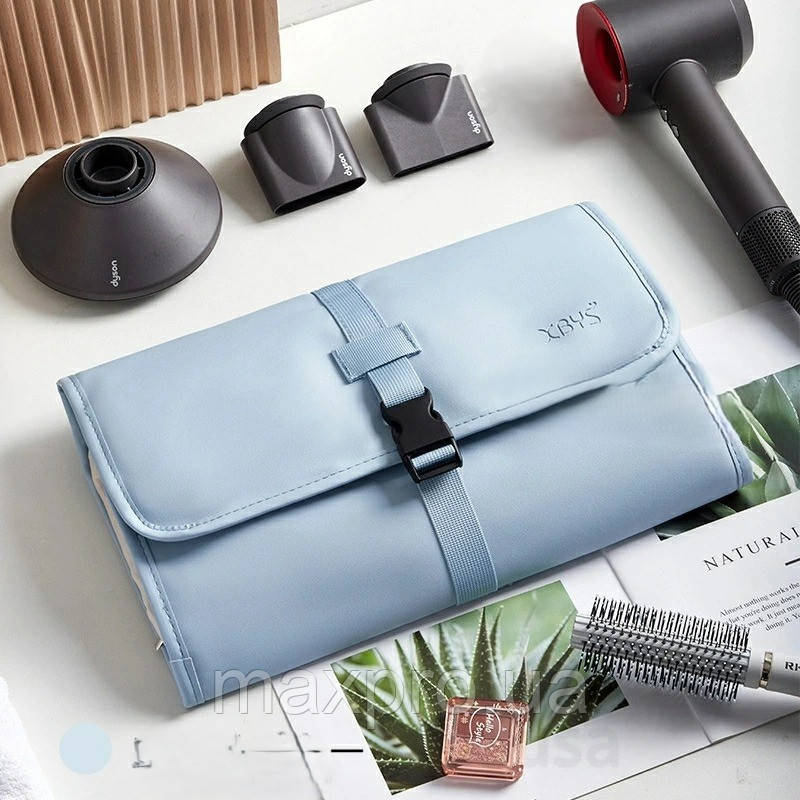 Сумка-чохол XBYS/BOONA для зберігання фена або стайлера Dyson блакитний, фото 1