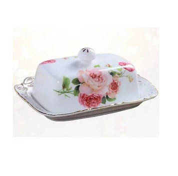 Маслянка порцелянова "Бант" 18,8*13,5 см S&T 22500