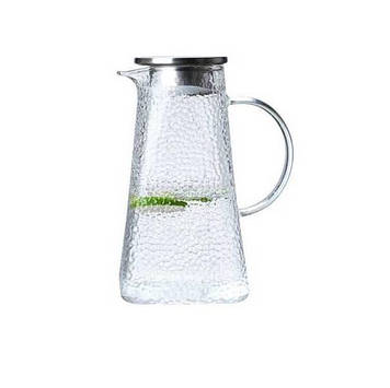 Глечик скляний із кришкою 1,8 л Edenberg EB-19583