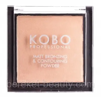 Бронзер для обличчя та тіла Kobo Professional Bronzing & Contouring Powder (306 Egyptian sand), фото 1