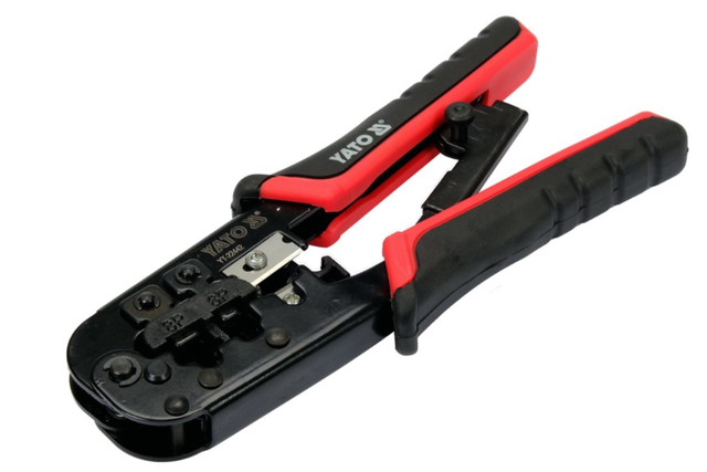 🔧 ОБЖИМНЫЕ КЛЕЩИ ДЛЯ КОННЕКТОРОВ RJ45/RJ11 YATO