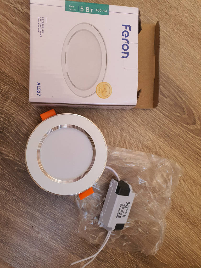 Feron AL527 5W 4000K точковий світильник (корпус-білий) - фото покупців 1