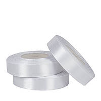 Стрічка атласна 2,0 см (33 м) біла