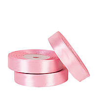 Стрічка атласна 2,0 см (33 м) ніжно-рожева