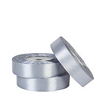 Стрічка атласна 2,0 см (33 м) сіра