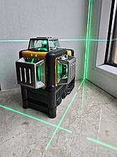 Лазерний рівень Dewalt 089LG 3D 12 ліній + штатив 1м. + триножка, фото 4