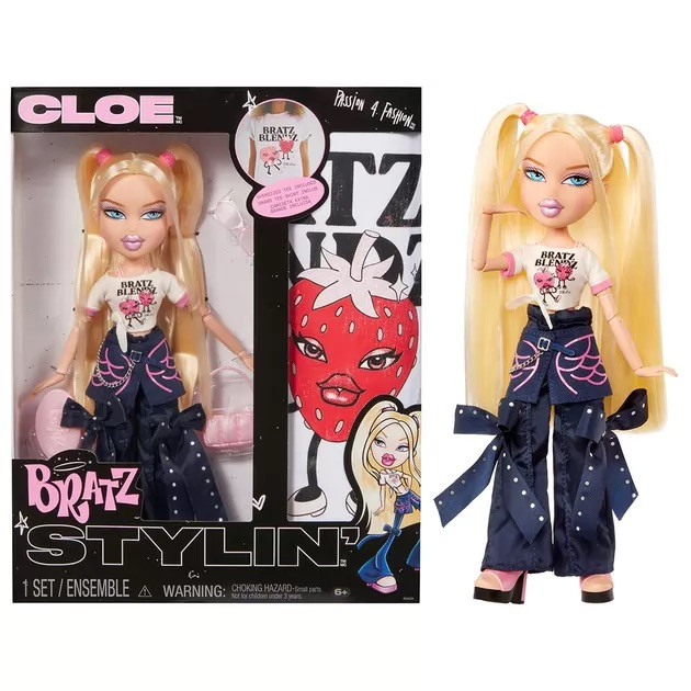 Лялька Братц Bratz Stylin Хлоя модна лялька з футболкою для дівчинки 544869, фото 1