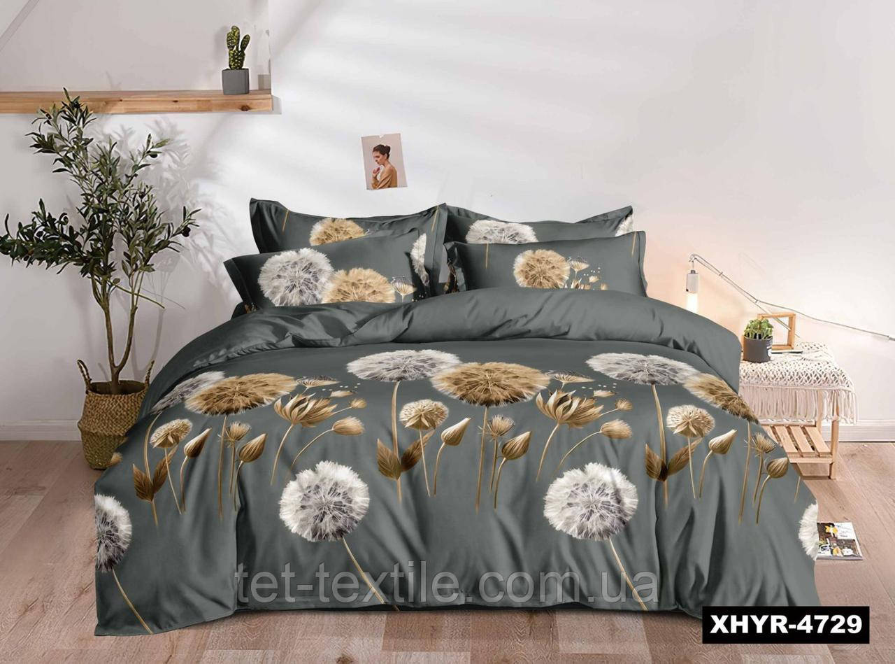 Комплект постільної білизни ТЕТ Фланель Кульбаби полуторний