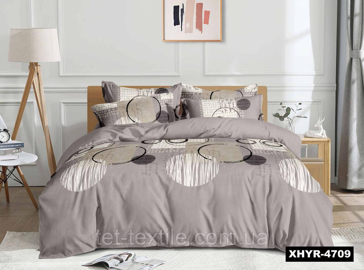 Комплект постільної білизни ТЕТ Фланель Кола абстракція євро