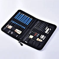 Набір олівців для ескізів та малювання 40 предметів