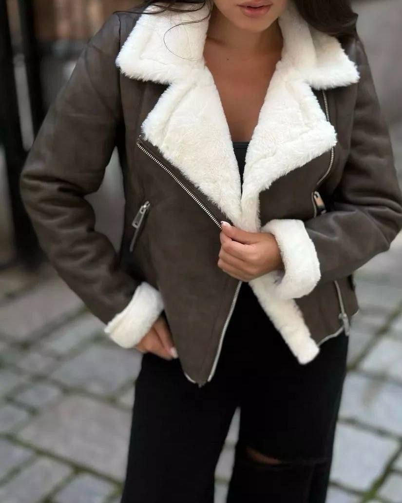 Дублянка зі штучним хутром Модель: 1553-8027, фото 1