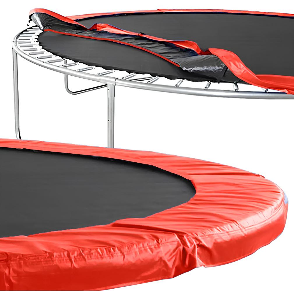 Накидка на пружини для батута 312 см 10 ft червона, фото 1