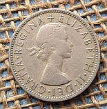 2 шилiнги (флорин) 1954 року. Велика Британiя, фото 2